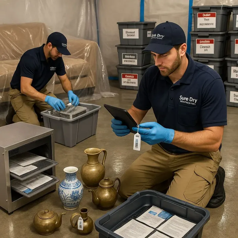 Content Protection and Restoration process in Falmouth, ME