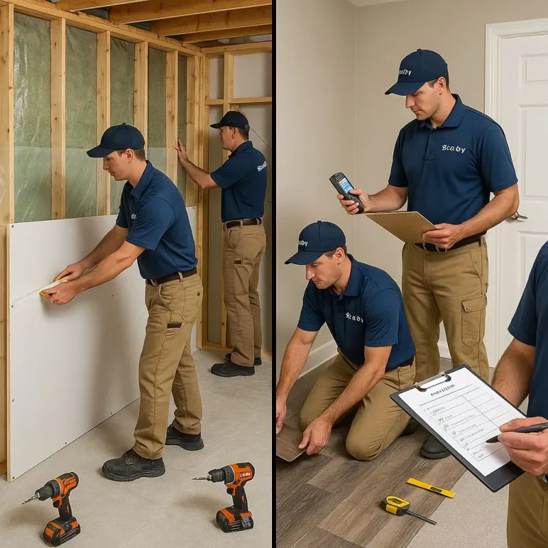 Repairs and Reconstruction process in Falmouth, ME